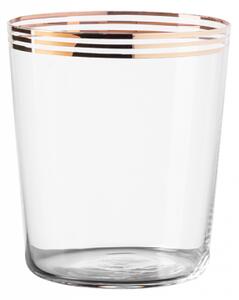 440 ml-es 3 aranyszínű sávval Tumbler poharak 6 db-os készlet – 21st Century Glass (322175)