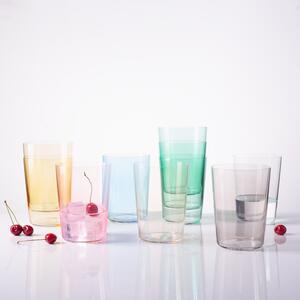 515 ml-es piros Tumbler poharak 6 db-os készlet – 21st Century Glas Lunasol META Glass (322663)