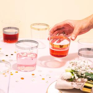 440 ml-es aranyszínű sávval Tumbler poharak 6 db-os készlet – 21st Century Glas Lunasol META Glass (322174)