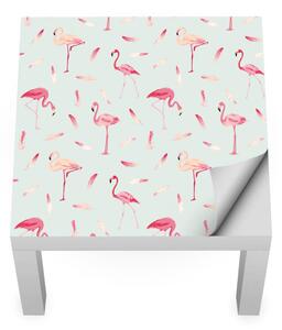 IKEA LACK asztal bútormatrica - méltóságteljes flamingók
