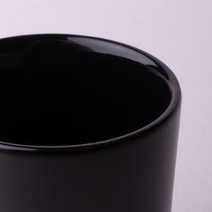 Lunasol - Fekete fületlen csésze 300 ml - Flow (453120)