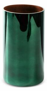 Salvia8 üveg váza Szürkészöld/tejfehér 15x25 cm