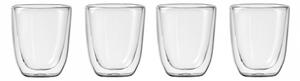 BASIC Glas Double Wall pohár 190 ml - szett 4 db (321235)