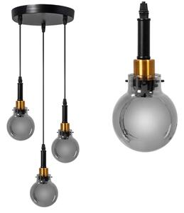 Mennyezeti lámpa APP1125-3CP Black Gold