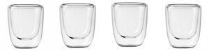 BASIC Glas Double Wall pohár 70 ml - szett 4 db (321236)