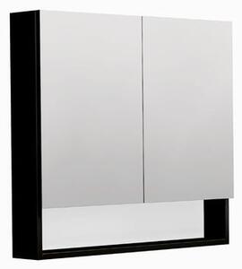 Tükrösszekrény SAT Cube Way 80x72 cm lamino fekete GALCU3D80HP