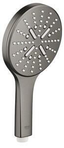 Kézi zuhany GROHE Rainshower SmartActive kerek csiszolt Hard Graphite 26574AL0