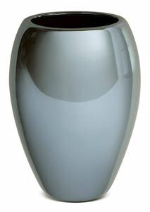 Simona4 kerámia váza Olívazöld 14x9x20 cm