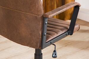 Irodai szék Roma Vintage barna 125cm