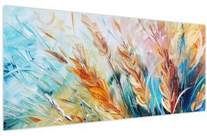 Kép - Búza, absztrakció (120x50 cm)