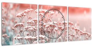 Kép - Réti virágok (órával) (90x30 cm)