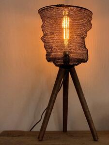 Halászhálós asztali lámpa