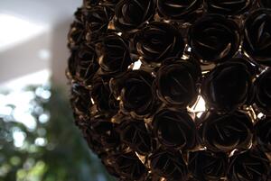 Rózsás Design lámpa Fekete színben