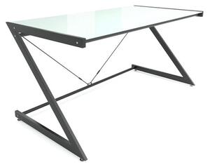 Stílusos asztal Prest fehér/fekete