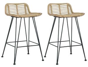 Rattan Bárszék - 2 db-os szett - 79cm