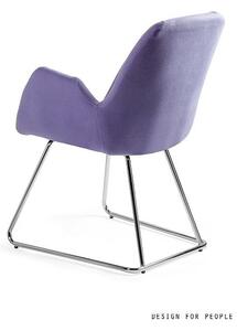 Stílusos szék Catherine lila