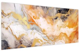 Kép - Márványozott háttér (120x50 cm)