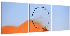 Egy homokos sivatag képe (órával) ()