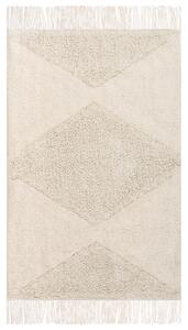 Gyerekszoba szőnyeg KHONOMA Bézs 55 x 120 cm Pamut