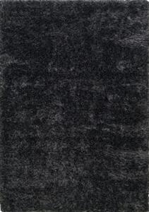 Malaga fekete shaggy szőnyeg 80x150 cm