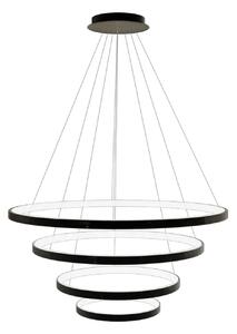 Toolight Toollight, LED mennyezeti lámpa 20/40/60/80 cm, 82W, 3000K, LHJ014-CP4, fekete, OSW-50005