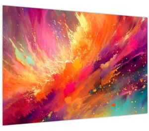 Kép - Dinamikus absztrakció (90x60 cm)