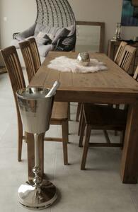 Blijburg tömörfa bútor étkezőasztal