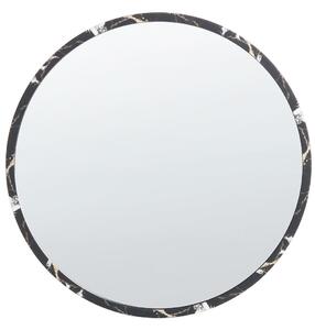 Falitükör MARTEL 69 cm 69 cm Fekete