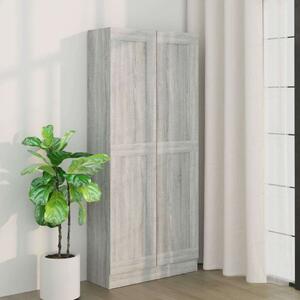 VidaXL szürke sonoma színű fa fürdőszobaszekrény 82,5x30,5x185,5 cm