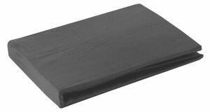 Nova3 pamut-szatén gumis lepedő Fekete 220x200 cm + 30 cm