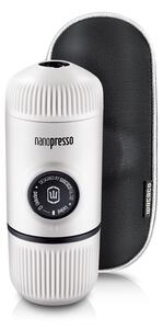 Hordozható Wacaco Nanopresso kávégép (fehér) + kemény tok