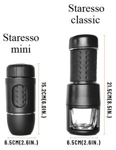 Staresso mini hordozható kávéfőző PRO (fekete)