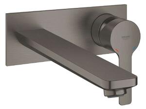 Grohe Lineare - Rejtett mosdócsaptelep, 2 nyílásos, csiszolt Hard Graphite 23444AL1