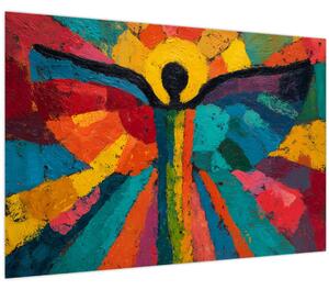Kép - Festett angyal (90x60 cm)