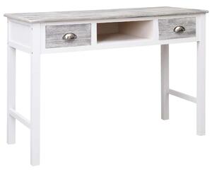 VidaXL Fa Íróasztal - 2 Fiókos - 110x45x76 cm