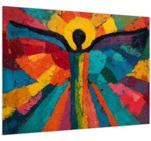 Kép - Festett angyal (70x50 cm)