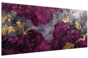 Kép - Texturáló absztrakció (120x50 cm)