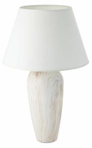 Asli asztali lámpa Fehér/bézs 21x15x52 cm