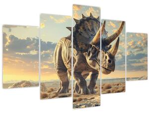 Kép - Triceratops (150x105 cm)