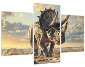 Kép - Triceratops (90x60 cm)