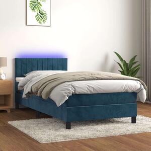 Bársony Ágy LED-del - 80x200 cm