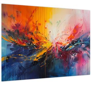 Kép - Színes absztrakció (70x50 cm)
