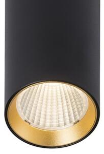 MAVRO függő lámpa fekete/aranysárga 230V LED 12W 38° 3000K