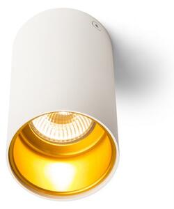 TUBA mennyezeti lámpa matt fehér/aranysárga 230V GU10 35W