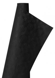 Infibra asztalterítő damask 1 rétegű 1,2x7m fekete