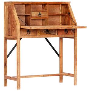 VidaXL Akácfa Íróasztal - Antik Stílus - 90x40x107 cm