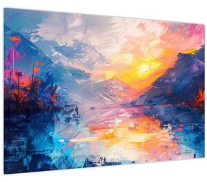 Kép - Tájképfestészet (90x60 cm)