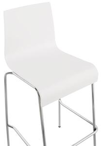Modern bár szék Aiden fehér - raktáron
