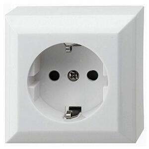 GAO 0310H Business Line IP20 földelt aljzat, 1 férőhelyes földelt csatlakozóaljzat, beltéri, 230V~/50Hz/16A, fehér