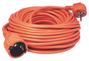 HOME NV 2-5/OR/1,5 hosszabító, 5 m, H05VV-F 3G1,5 mm2 kábel, IP 20 kivitel, 250V~/16A/3680W, pipa alakú dugó és egyenes lengő aljzat, narancssárga színű